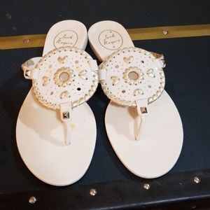 Jack rogers sandals cream 7